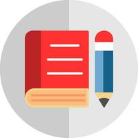 diseño de icono de vector de cuaderno