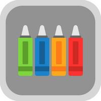 diseño de icono de vector de crayones