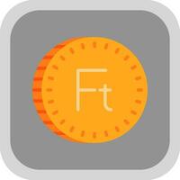 Forint Vector Icon Design