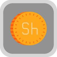 Shilling Vector Icon Design