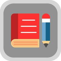 Notebook Vector Icon Design