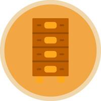 Drawer Vector Icon Design