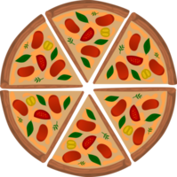 Pizza. ilustración Pro png