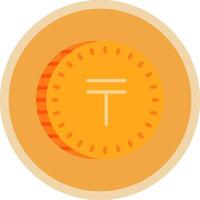 Tenge Vector Icon Design