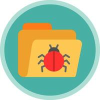 Bug Vector Icon Design