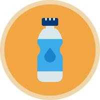 Water Bottle Vector Icon Design