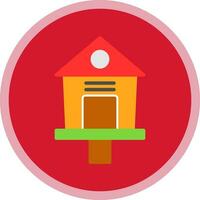 Bird House Vector Icon Design