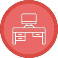 Work Space Vector Icon Design