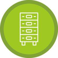 Drawer Vector Icon Design