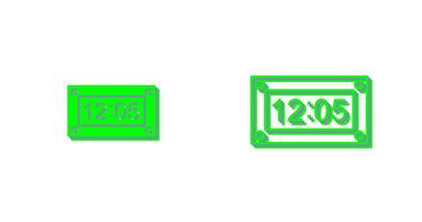 Unique Timer Vector Icon