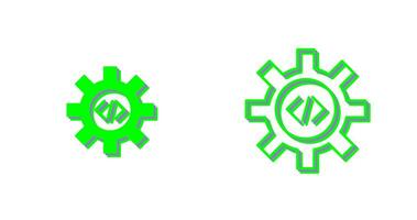 Unique Code Optimization Vector Icon