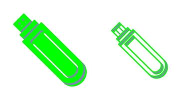 Unique USB Drive Vector Icon