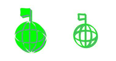 Unique Global Signals Vector Icon