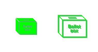 Ballot Box Vector Icon