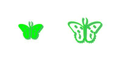 icono de vector de mariposa