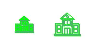 Library Building Vector Icon