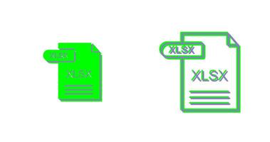 icono de vector xlsx