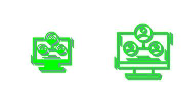 Hierarchy Structure Vector Icon