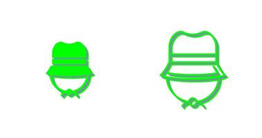 Camping Hat Vector Icon