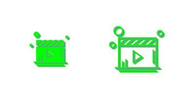 Video Player Vector Icon