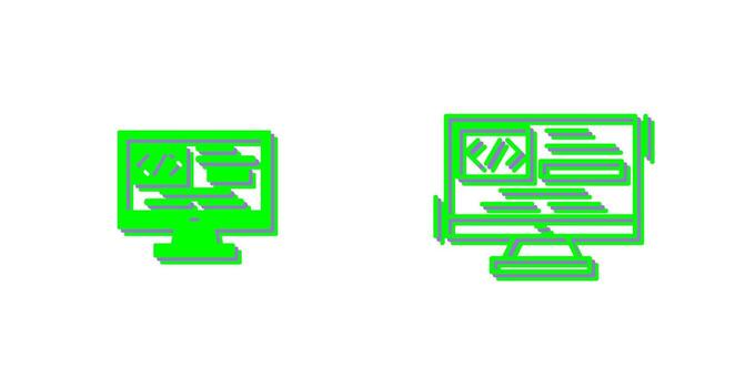 Coding Vector Icon