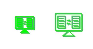 File Sharing Vector Icon