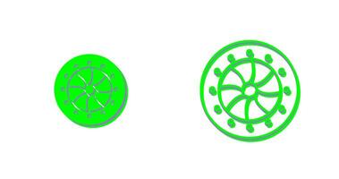 Unique Optical Diaphram Vector Icon