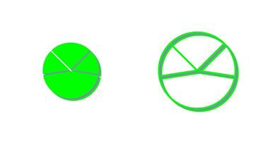 Pie Chart Analysis Vector Icon
