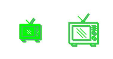 Old TV Vector Icon
