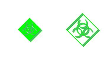 Biological Hazard Vector Icon