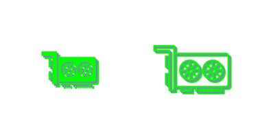 Graphic Card Vector Icon