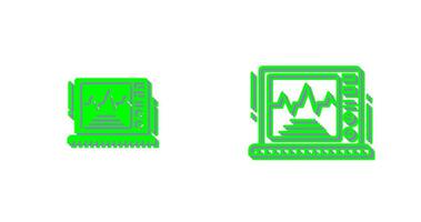 Ekg Monitor Vector Icon