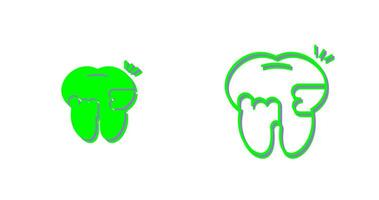 Toothache And Plaque Vector Icon