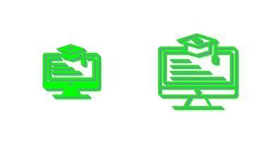 Online Learning Vector Icon