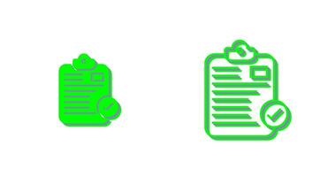 Secure Notepad Vector Icon