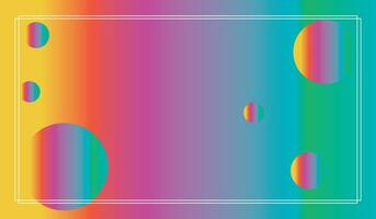 Colorful template banner with gradient color. Design with liquid shape photo