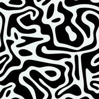 Black and white random pattern vector