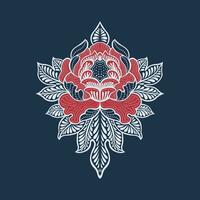 floral ornament flower vector image background illustration