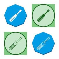 Screw driver Vector Icon