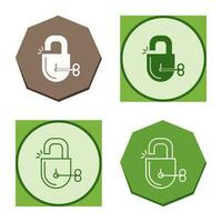 Unlock Vector Icon