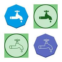 Water Tap Vector Icon