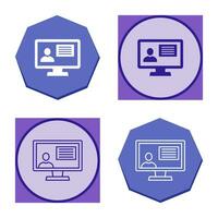 Distance Education Vector Icon