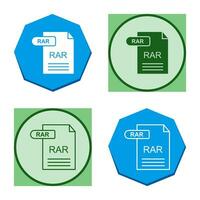 RAR Vector Icon