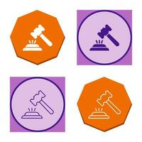 Gavel Vector Icon