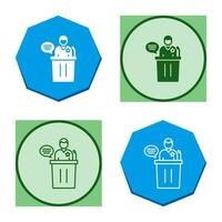 Debate Vector Icon