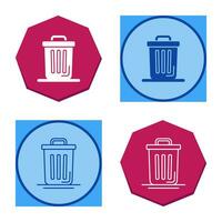 Trash Can Vector Icon