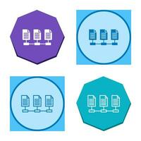 Network Files Vector Icon