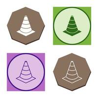 Unique Cone Vector Icon