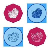 Strawberry Vector Icon