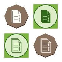 Data Files Vector Icon